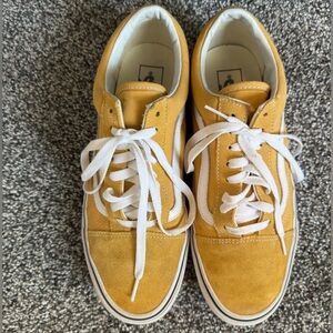 Vans Yellow Suede Men's Sneakers